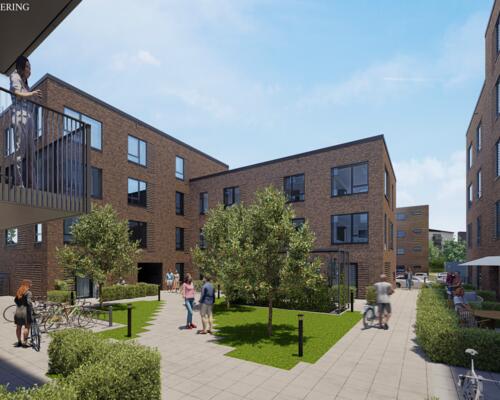 Lys og indbydende lejlighed i Nørresundby nær natur og byliv