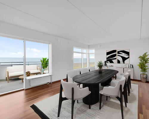 4-værelses bolig med udsigt over Øresund!