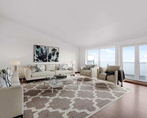 Penthouse bolig med udsigt over Øresund!