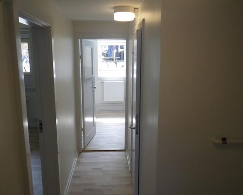 Indbydende lejlighed i Øgadekvarteret tæt på natur