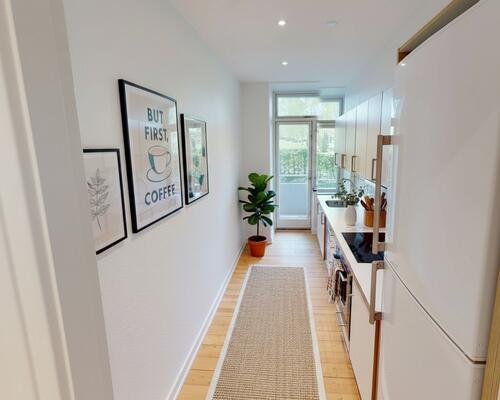 Indbydende lejlighed i hjertet af Aalborg med park og liv