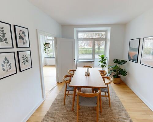 Indbydende lejlighed i hjertet af Aalborg med park og liv