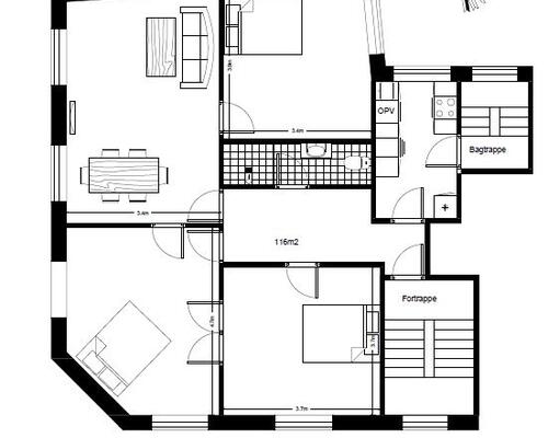 Indbydende lejlighed i hjertet af Aalborg med grønne områder