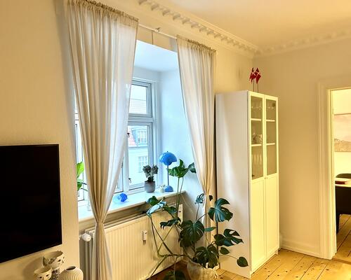 Charmerende 3-værelses lejlighed i Øgadekvarteret