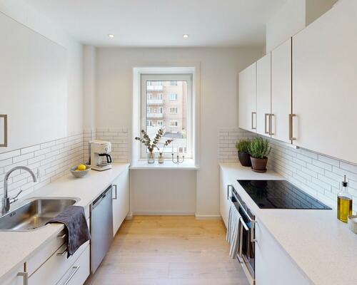 Charmerende lejlighed i Øgadekvarteret med parkudsigt