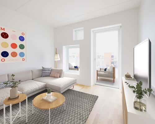 Skøn 2-værelses med altan og tæt på Aarhus