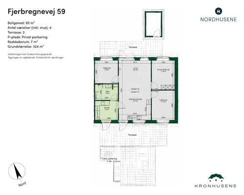 4 værelses lejlighed i Odense NV