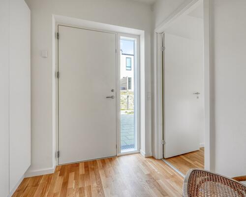 Nyopført rækkehus med plads til hele familien