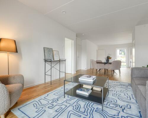 Nyopført rækkehus med plads til hele familien