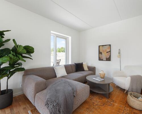 Moderne rækkehus tæt på skov og strand