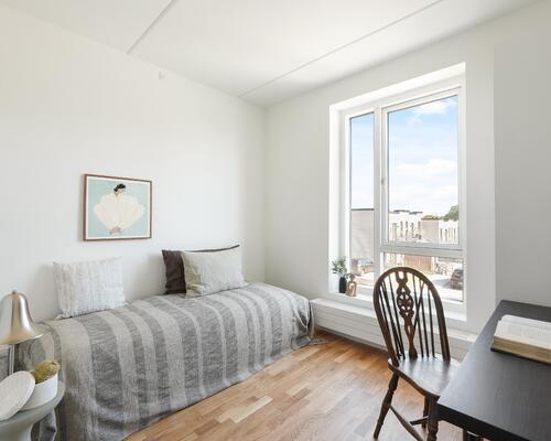 Moderne rækkehus tæt på skov og strand