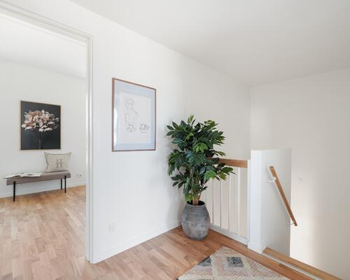 Moderne rækkehus tæt på skov og strand