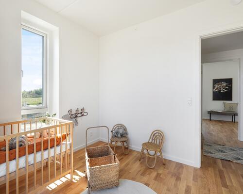 Moderne rækkehus tæt på skov og strand