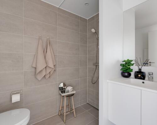 Moderne rækkehus tæt på skov og strand