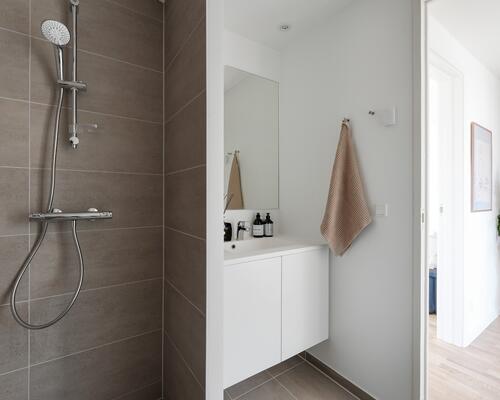 Moderne rækkehus tæt på skov og strand