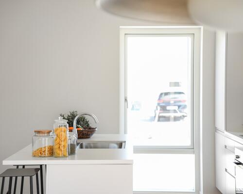 Moderne rækkehus tæt på skov og strand