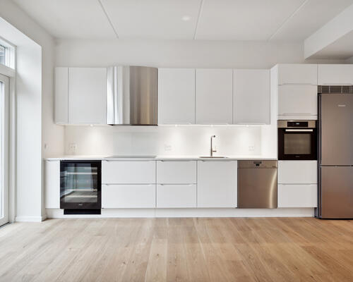 Moderne rækkehus med skøn terrasse i Odense M