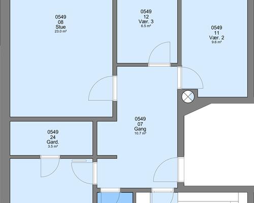 4 værelses lejlighed i Frederikshavn