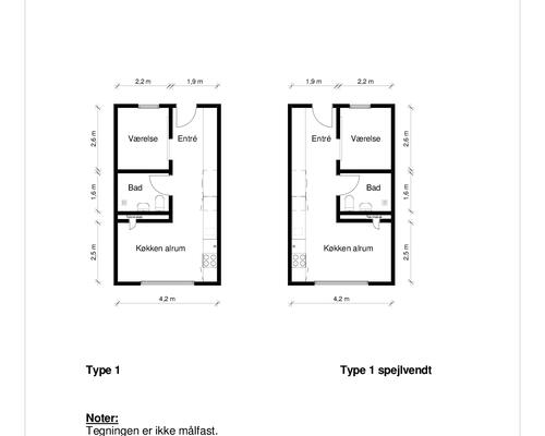 2 værelses lejlighed i Aalborg