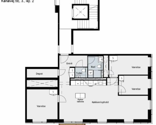 Moderne 4-værelsesbolig i Kgs. Lyngby!