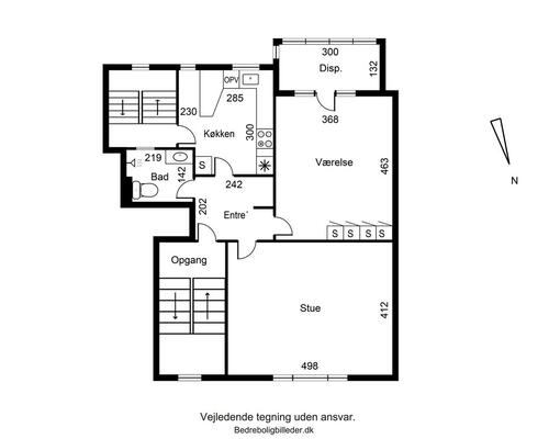 2 værelses lejlighed i Esbjerg