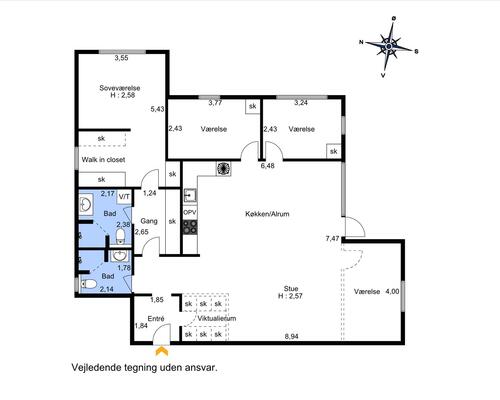 4 værelses lejlighed i Aalborg