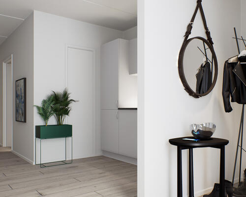 1 værelses lejlighed i Viborg