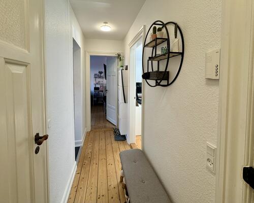 Moderne lejlighed i Øgadekvarteret med skøn atmosfære