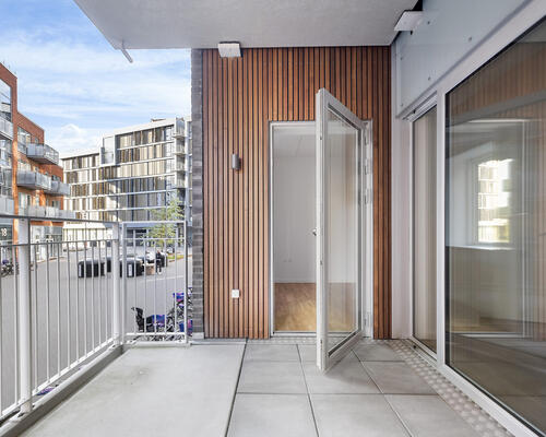 Moderne 3-værelses lejlighed med stor altan i Aalborg