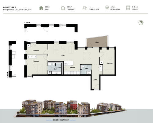 Svanemærkede lejeboliger i første række til vandet