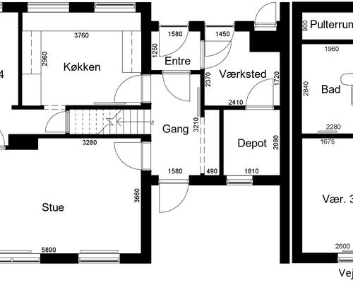 5 værelses hus i Skive