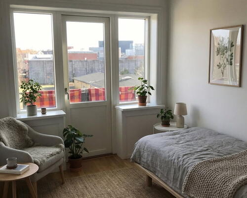 Lys 3-værelses med altan, parkering og egen vaskemaskine – 88 m2 klar til indflytning