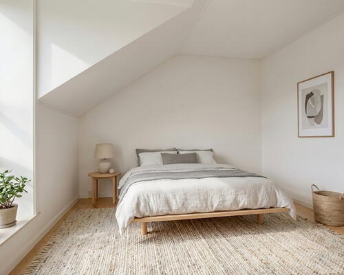 Lyst 3-værelses rækkehus i to plan med privat terrasse, parkering og ladestander på området – husdyr tilladt