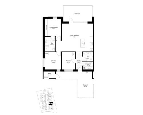 4 værelses hus i Egtved