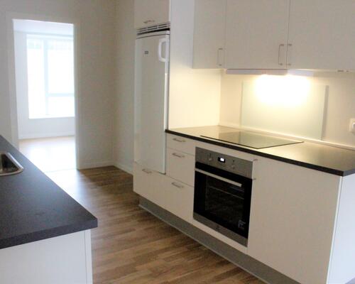 2-værelses lejlighed på 4. sal!