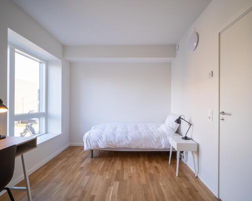 2-værelses lejlighed på 4. sal!