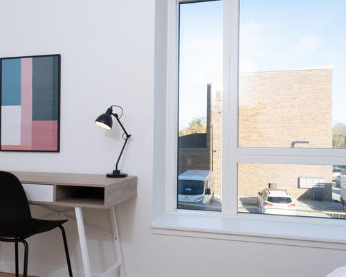 2-værelses lejlighed på 4. sal!