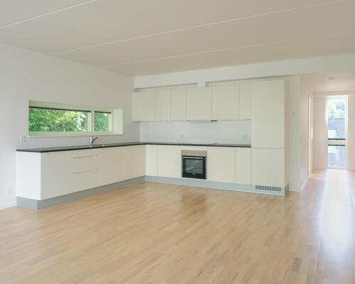 3-værelses lejlighed på 105 kvm!