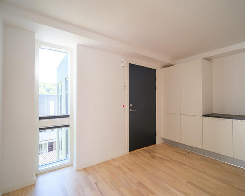 3-værelses lejlighed på 105 kvm!