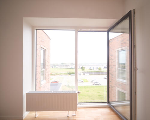 2-værelses lejlighed i stueetagen!