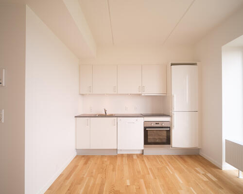 2-værelses lejlighed i stueetagen!