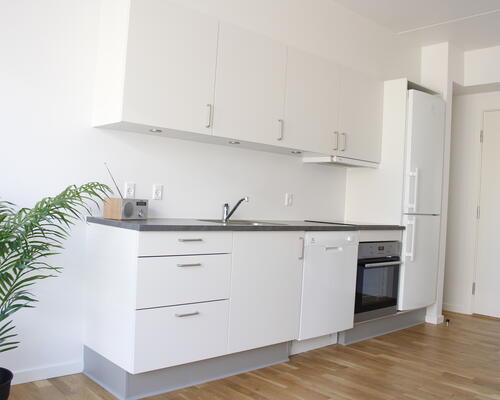 2-værelses lejlighed på 3. sal!