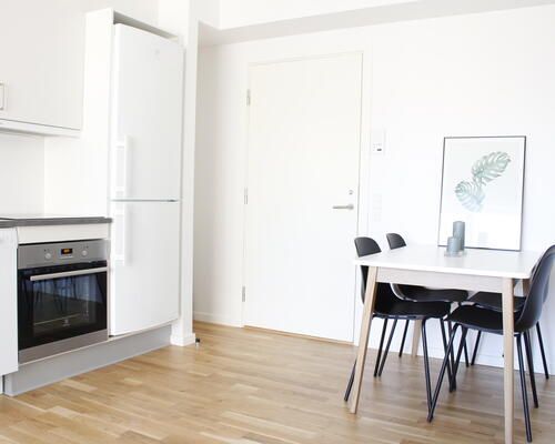 2-værelses lejlighed på 3. sal!