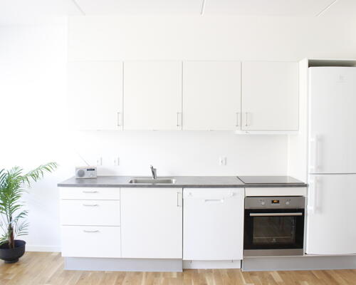 2-værelses lejlighed på 3. sal!