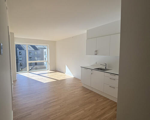 Lys 2-værelses lejlighed i Gartnerbyen!