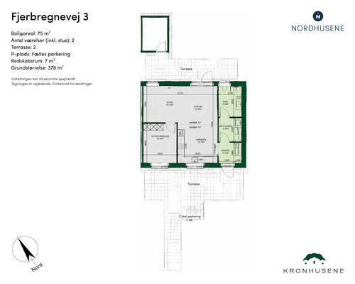 75 m2 værelse i Odense NV
