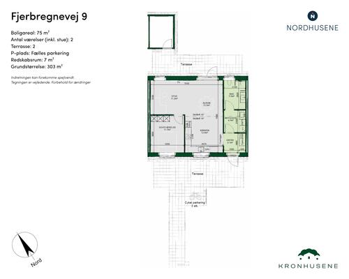 75 m2 værelse i Odense NV