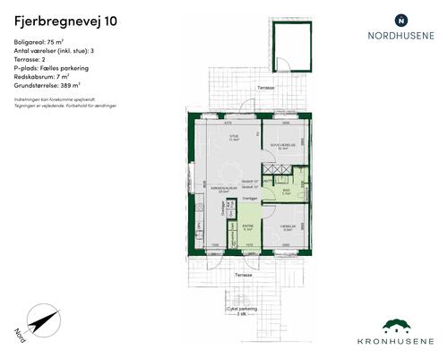 3 værelses hus i Odense NV