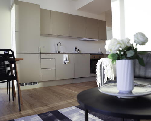 Charmerende 4-værelses duplex lejlighed med gavlplacering i Tingbjerg