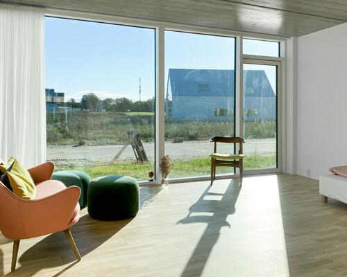 1-plans rækkehus i Nye